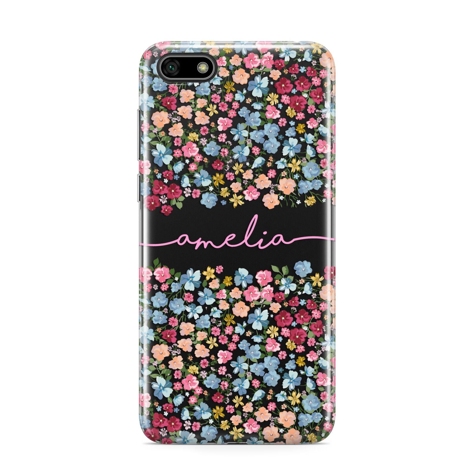 Personalised Floral Meadow Huawei Y5 Prime 2018 Phone Case
