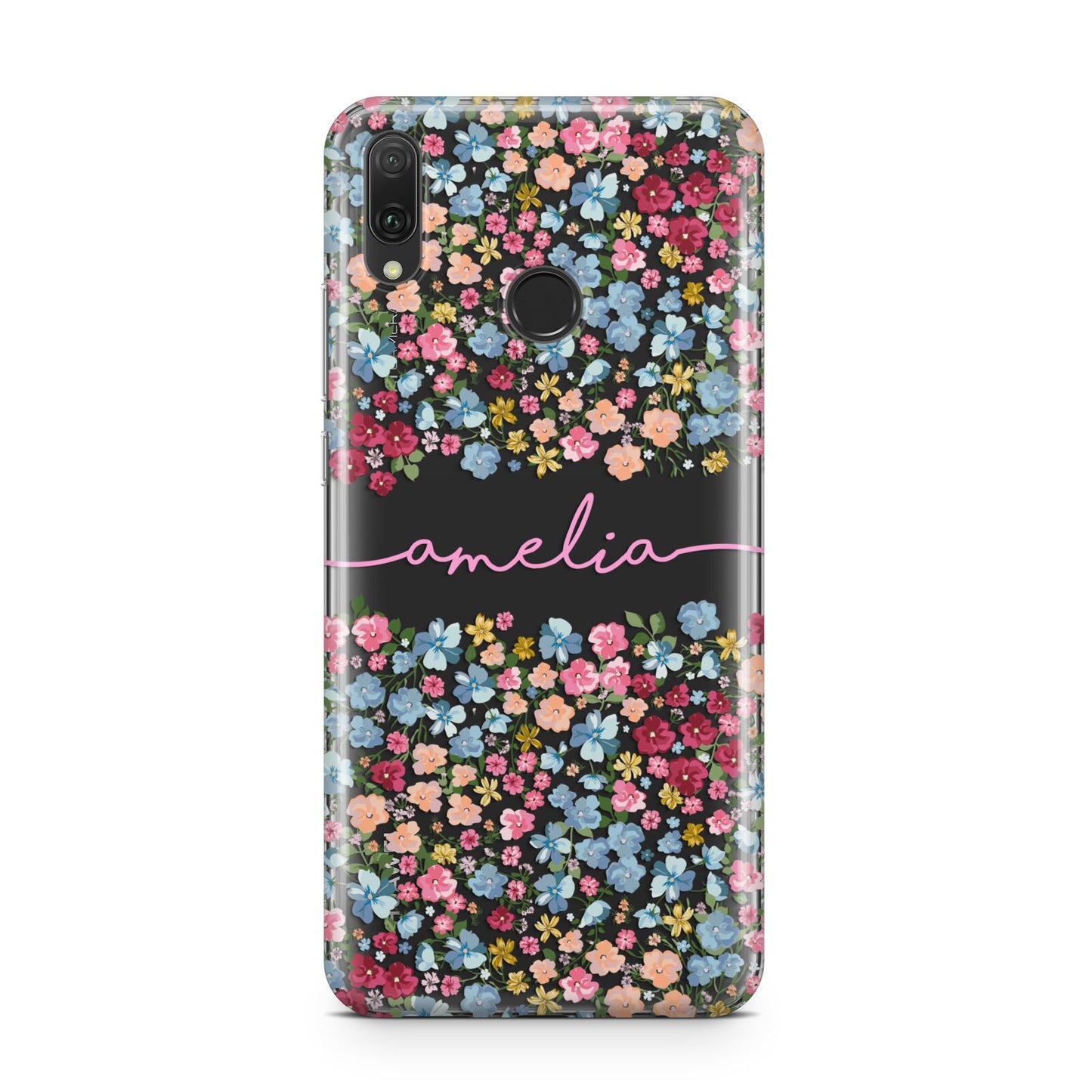 Personalised Floral Meadow Huawei Y9 2019