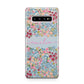 Personalised Floral Meadow Samsung Galaxy S10 Plus Case