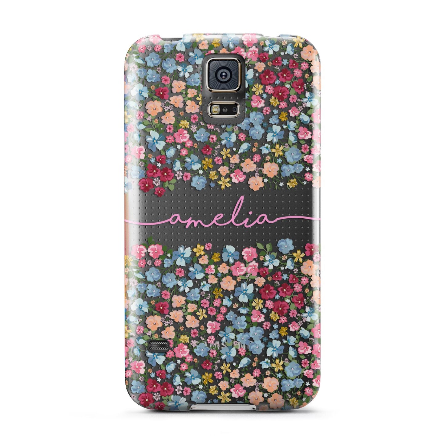 Personalised Floral Meadow Samsung Galaxy S5 Case