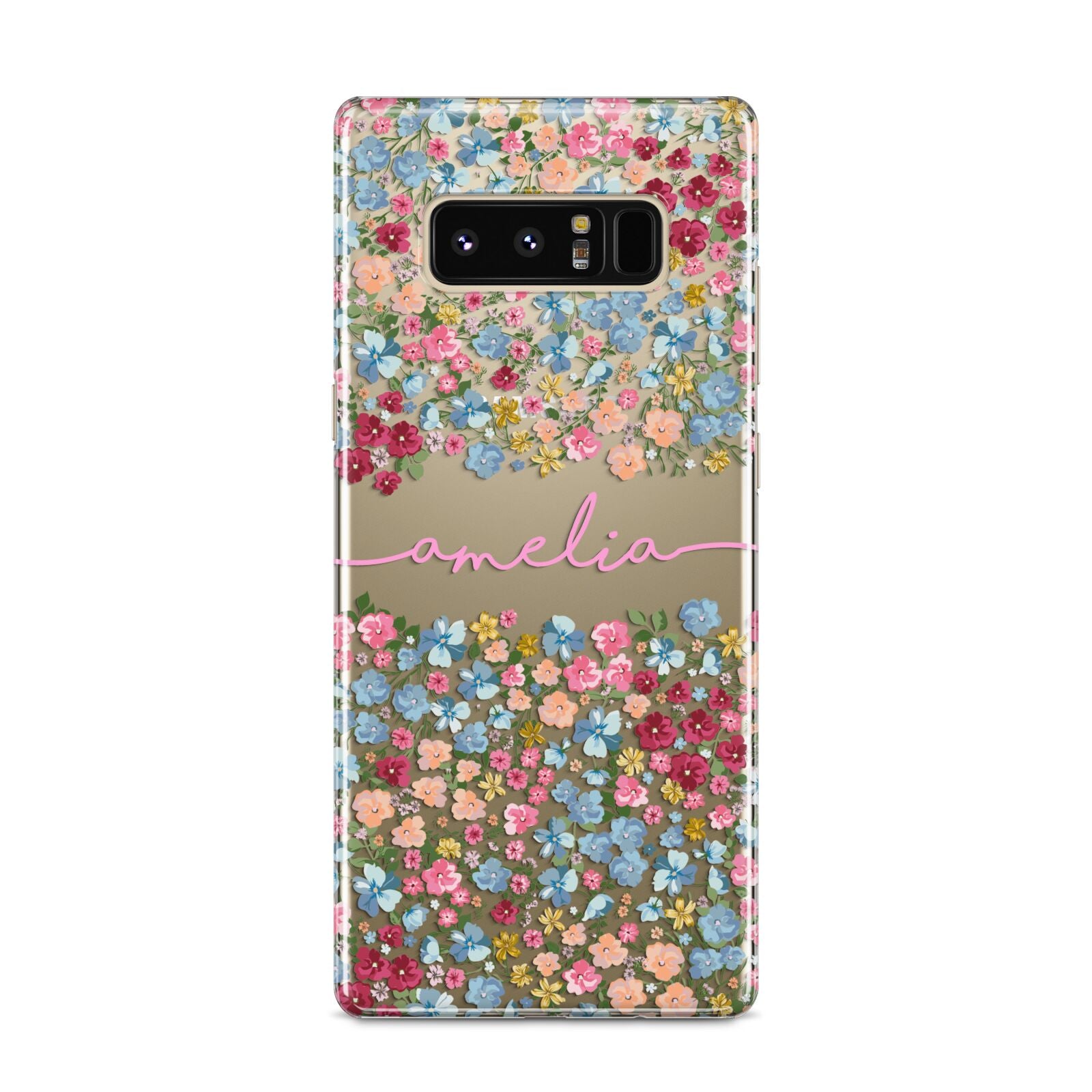 Personalised Floral Meadow Samsung Galaxy S8 Case