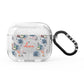Personalised Floral Name Halloween AirPods Glitter Case 3rd Gen