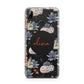 Personalised Floral Name Halloween Huawei Y7 2019