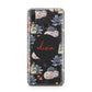 Personalised Floral Name Halloween Huawei Y9 2019