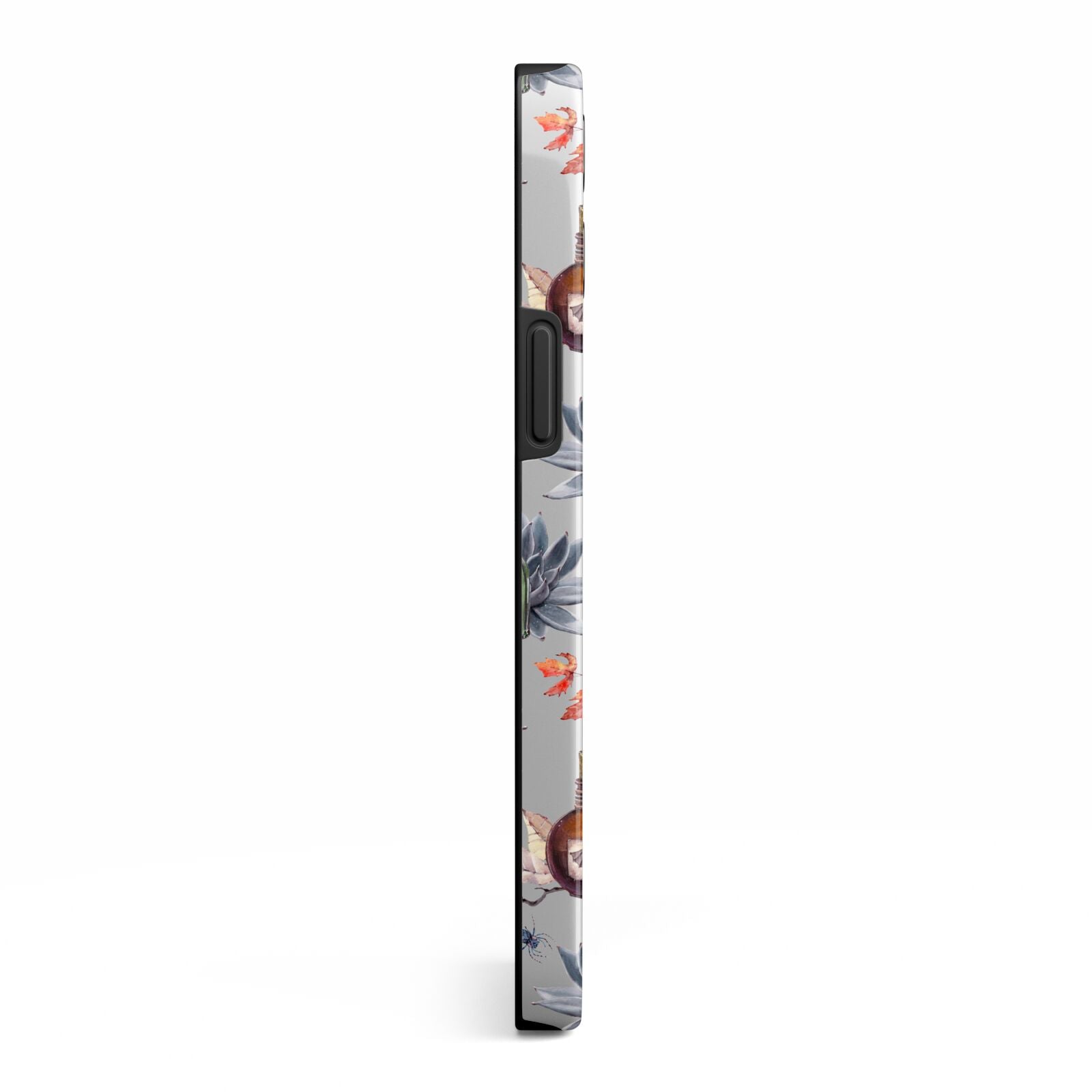 Personalised Floral Name Halloween iPhone 13 Pro Max Side Image 3D Tough Case