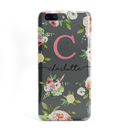 Personalised Floral OnePlus Case
