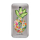 Personalised Floral Pineapple Samsung Galaxy J7 2017 Case