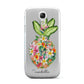 Personalised Floral Pineapple Samsung Galaxy S4 Mini Case