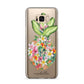 Personalised Floral Pineapple Samsung Galaxy S8 Plus Case