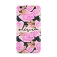 Personalised Floral Pink Roses Apple iPhone 6 Plus 3D Tough Case