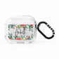 Personalised Floral Winter Arrangement AirPods Clear Case 3rd Gen