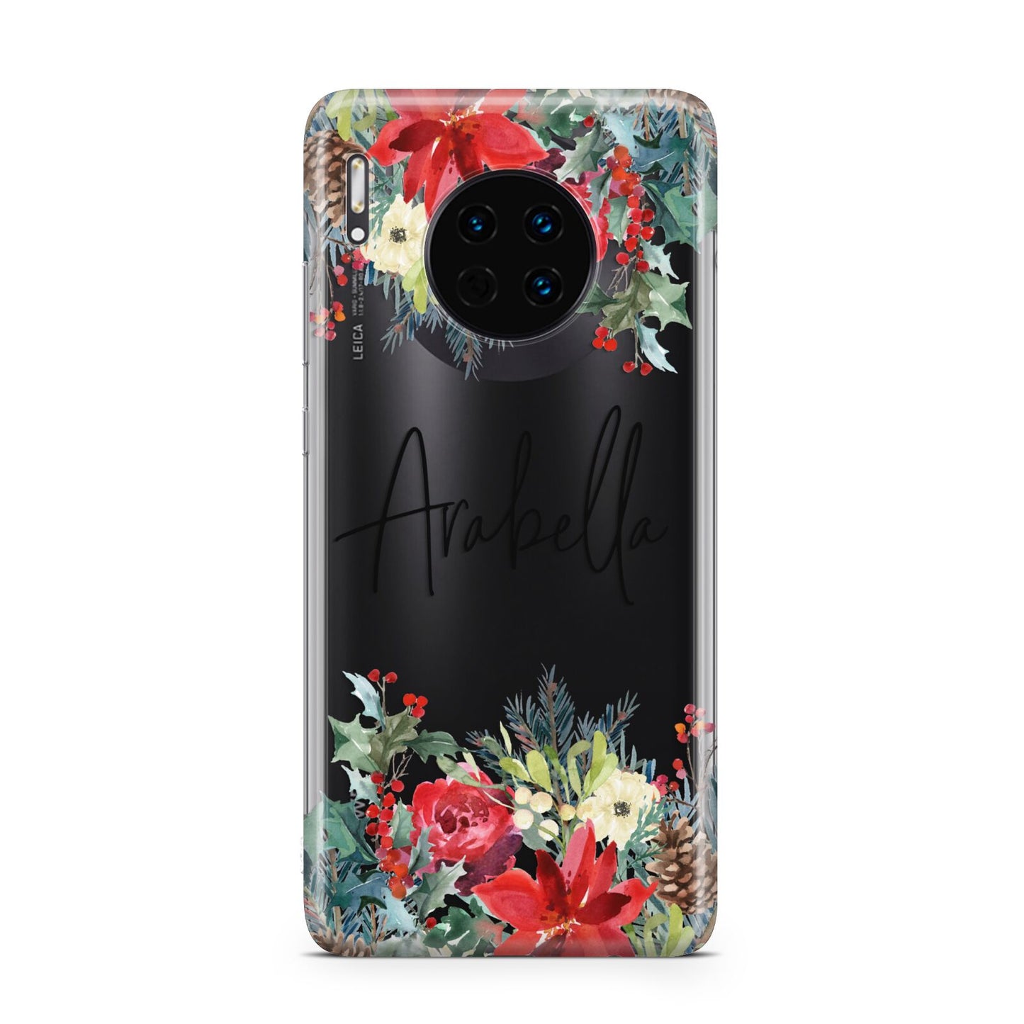 Personalised Floral Winter Arrangement Huawei Mate 30