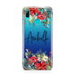 Personalised Floral Winter Arrangement Huawei P Smart 2019 Case