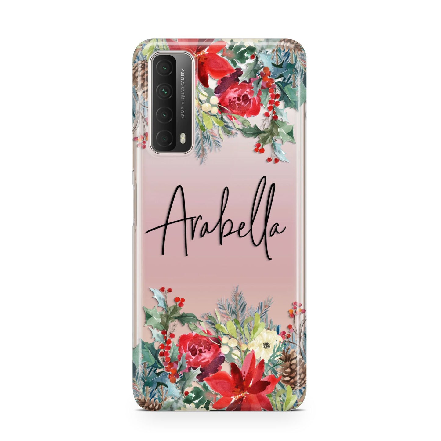 Personalised Floral Winter Arrangement Huawei P Smart 2021