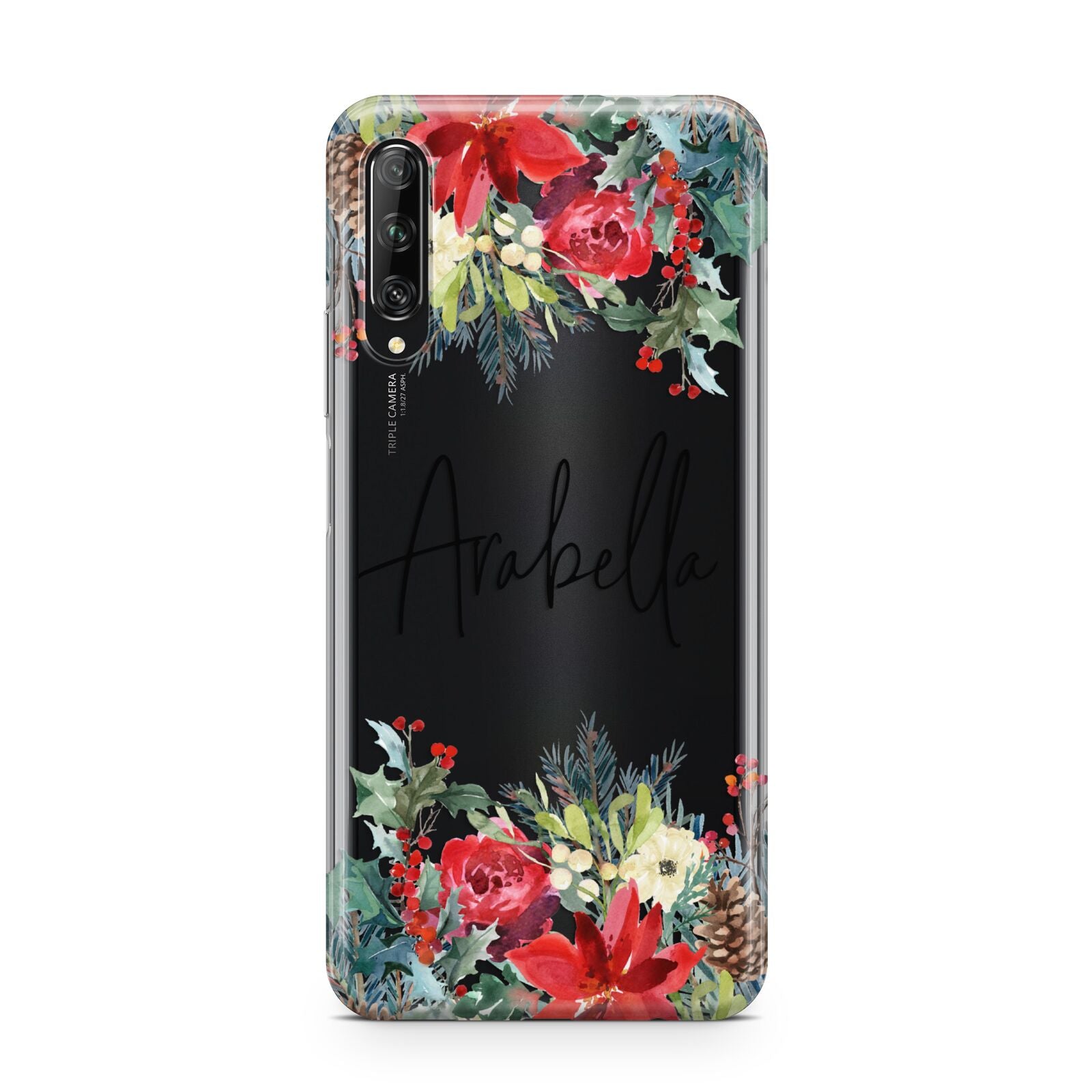Personalised Floral Winter Arrangement Huawei P Smart Pro 2019