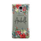 Personalised Floral Winter Arrangement Samsung Galaxy Note 4 Case