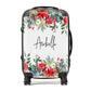 Personalised Floral Winter Arrangement Suitcase