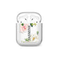 Personalised Floral Wreath with Name AirPods Case