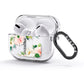 Personalised Floral Wreath with Name AirPods Glitter Case 3rd Gen Side Image