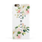 Personalised Floral Wreath with Name Apple iPhone 6 3D Snap Case
