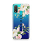 Personalised Floral Wreath with Name Huawei P Smart 2020