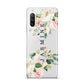 Personalised Floral Wreath with Name Sony Xperia 10 III Case