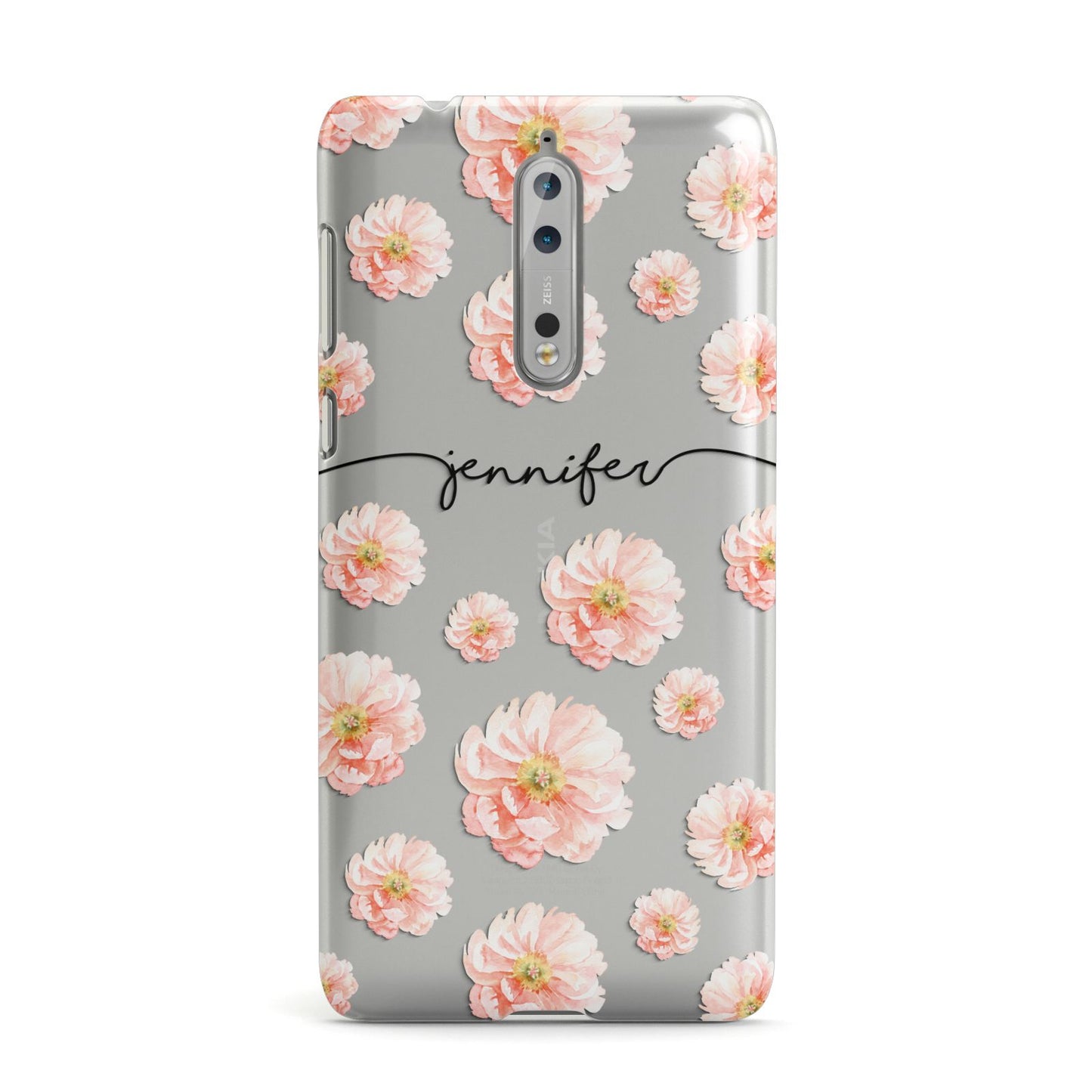 Personalised Flower Name Nokia Case