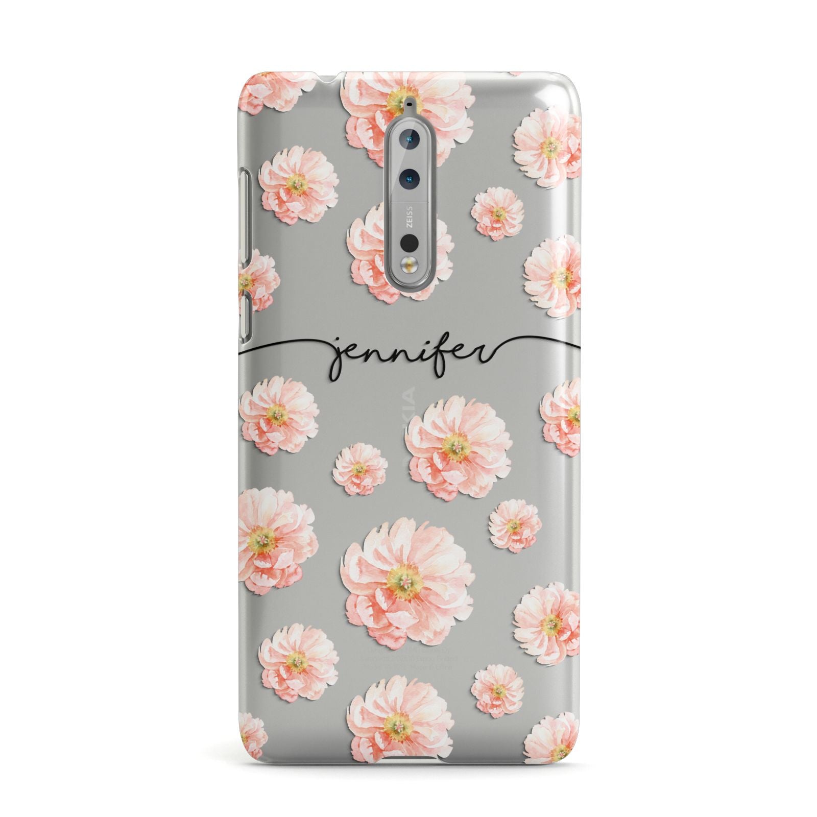 Personalised Flower Name Nokia Case