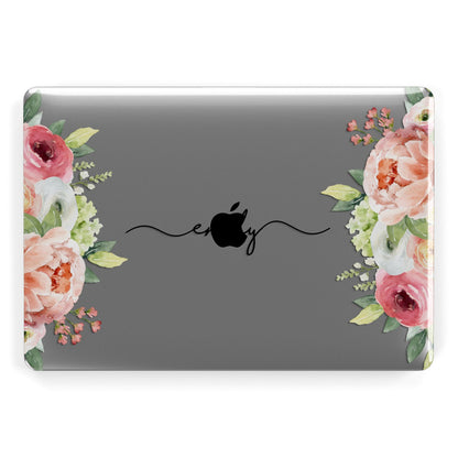 Personalised Flowers Apple MacBook Case
