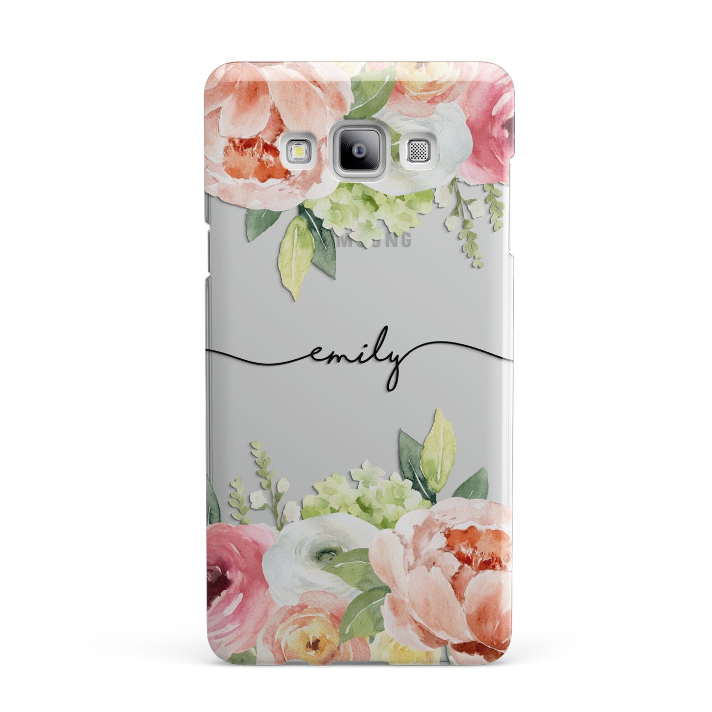 Personalised Flowers Samsung Galaxy A7 2015 Case