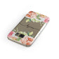 Personalised Flowers Samsung Galaxy Case Front Close Up