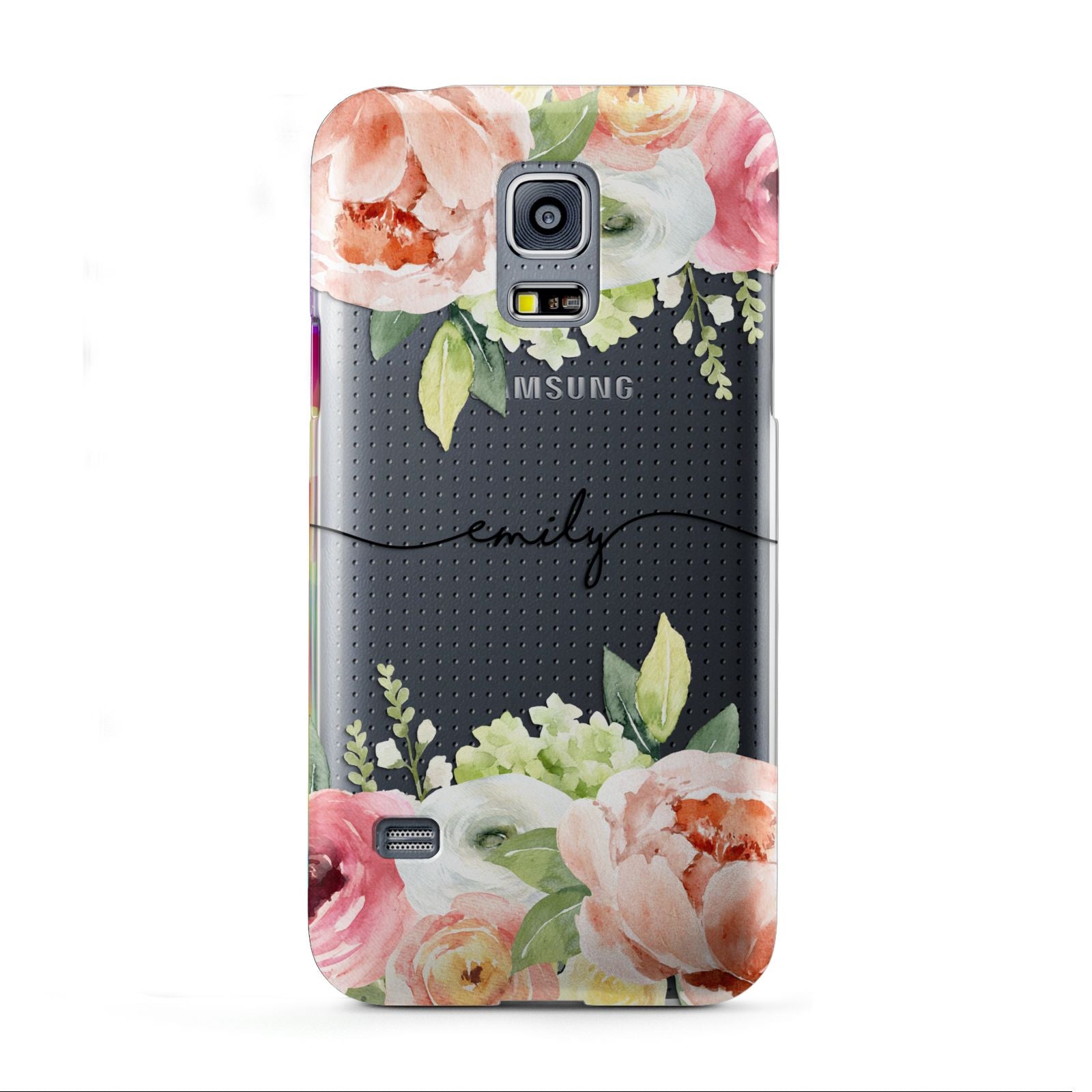 Personalised Flowers Samsung Galaxy S5 Mini Case