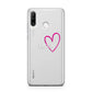 Personalised Font With Heart Huawei P30 Lite Phone Case