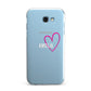 Personalised Font With Heart Samsung Galaxy A7 2017 Case