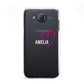 Personalised Font With Heart Samsung Galaxy J5 Case