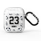 Personalised Football AirPods Glitter Case