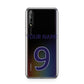 Personalised Football Name and Number Huawei Enjoy 10s Phone Case