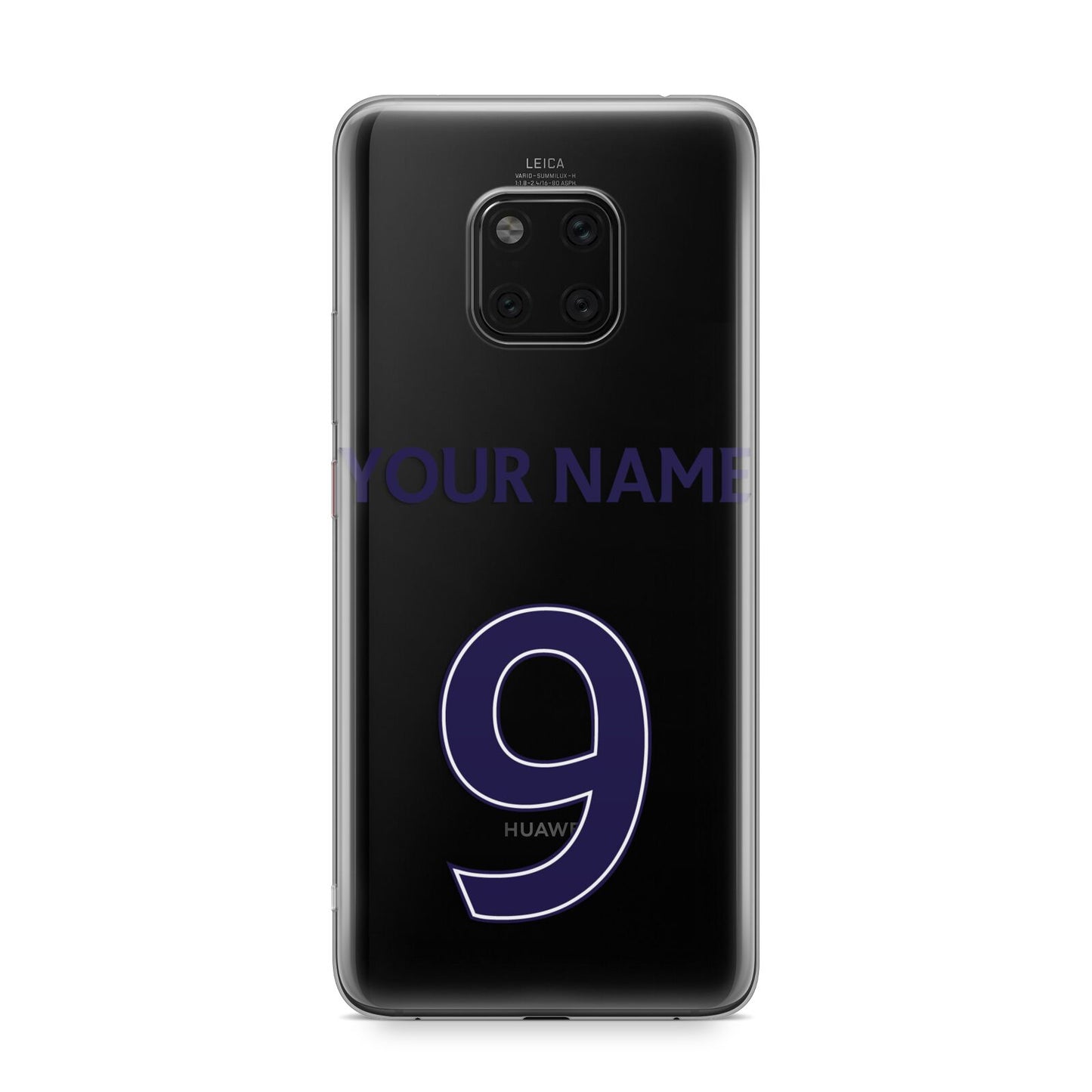 Personalised Football Name and Number Huawei Mate 20 Pro Phone Case