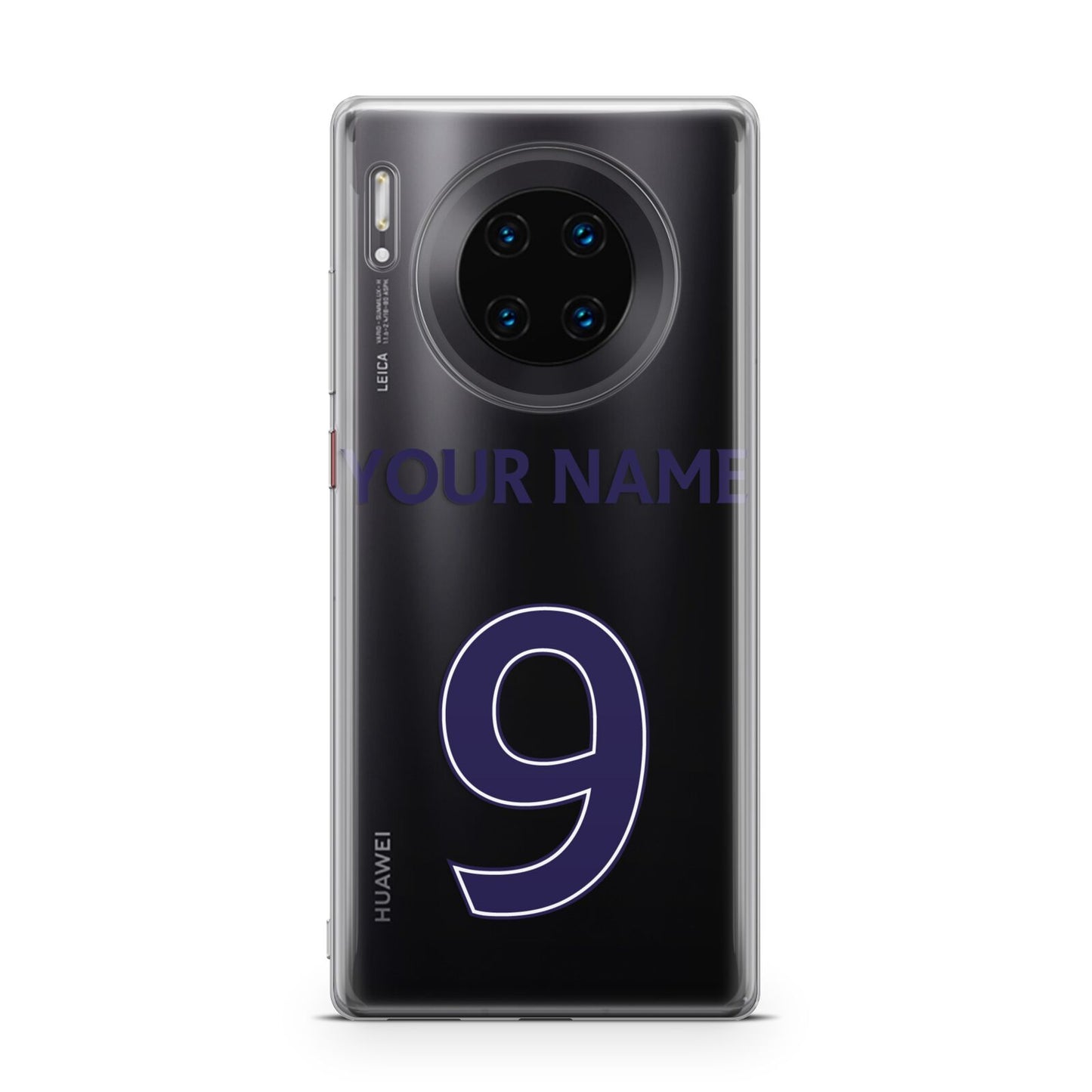 Personalised Football Name and Number Huawei Mate 30 Pro Phone Case