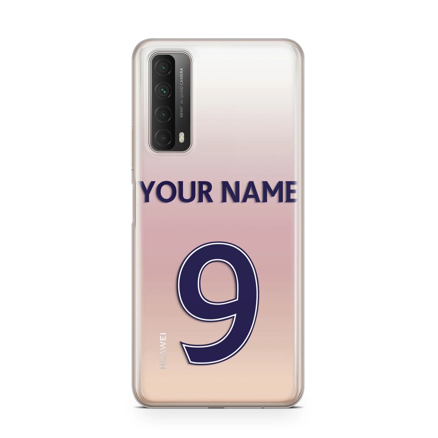Personalised Football Name and Number Huawei P Smart 2021