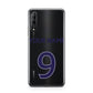 Personalised Football Name and Number Huawei P Smart Pro 2019