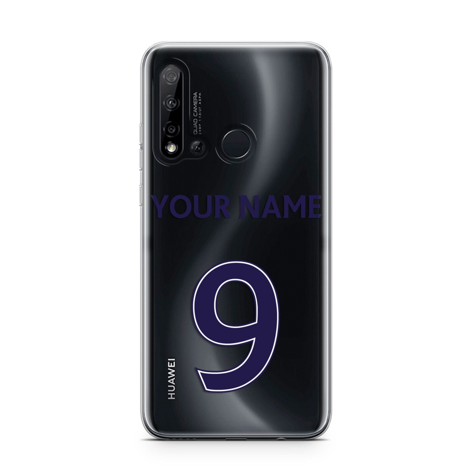 Personalised Football Name and Number Huawei P20 Lite 5G Phone Case
