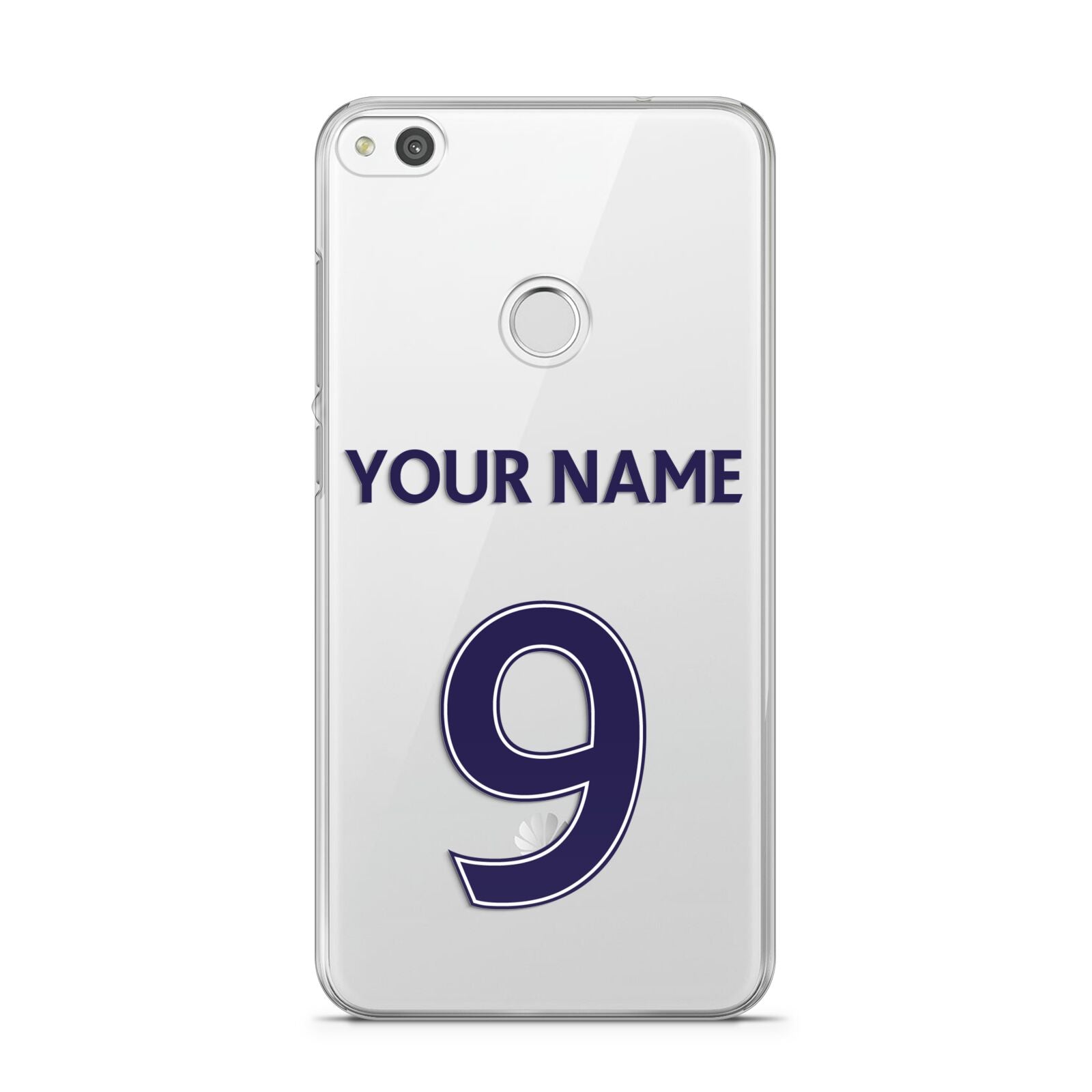 Personalised Football Name and Number Huawei P8 Lite Case