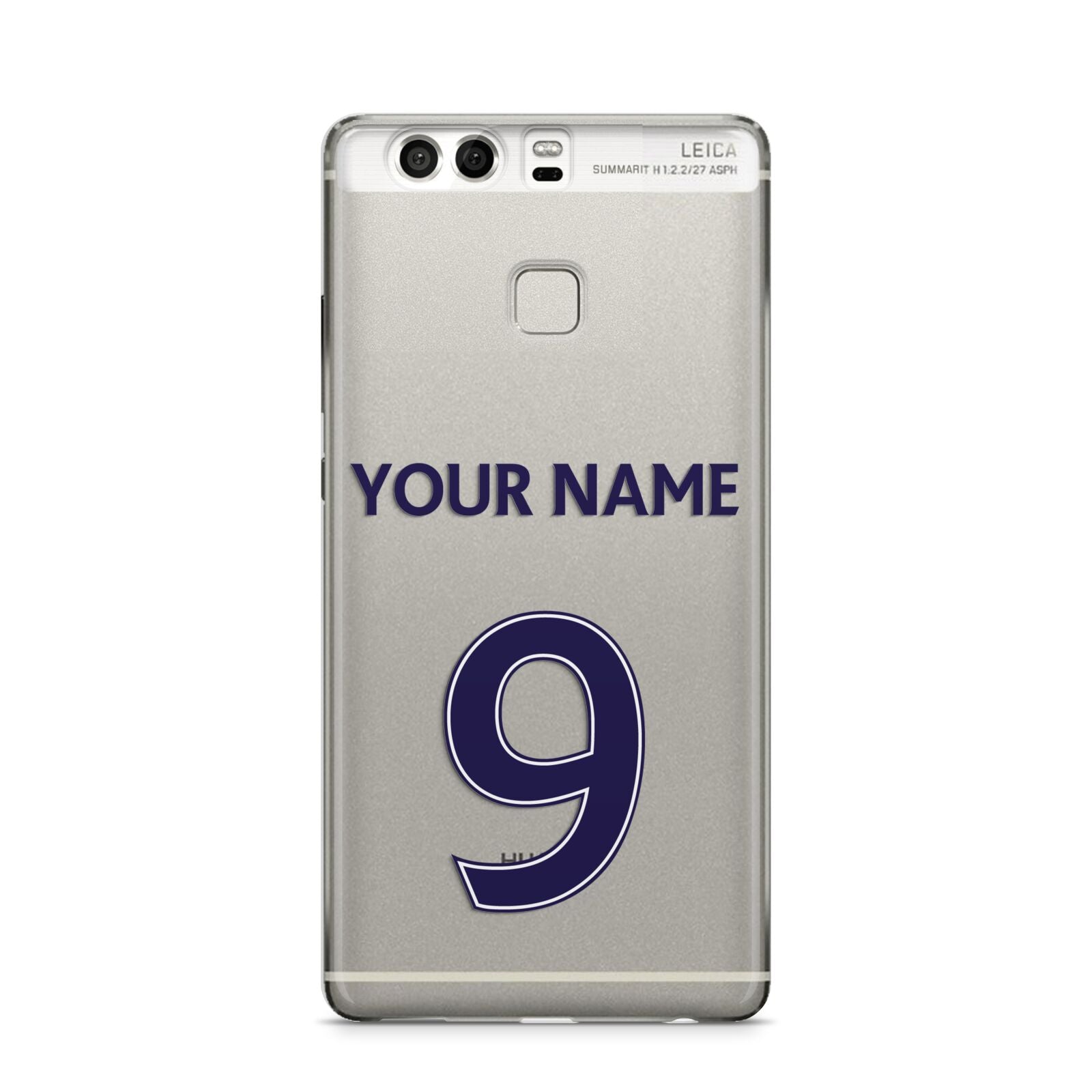 Personalised Football Name and Number Huawei P9 Case