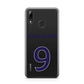 Personalised Football Name and Number Huawei Y7 2019