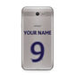 Personalised Football Name and Number Samsung Galaxy J7 2017 Case
