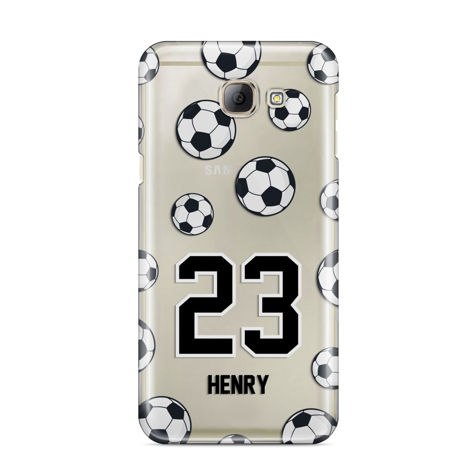 Personalised Football Samsung Galaxy A8 2016 Case