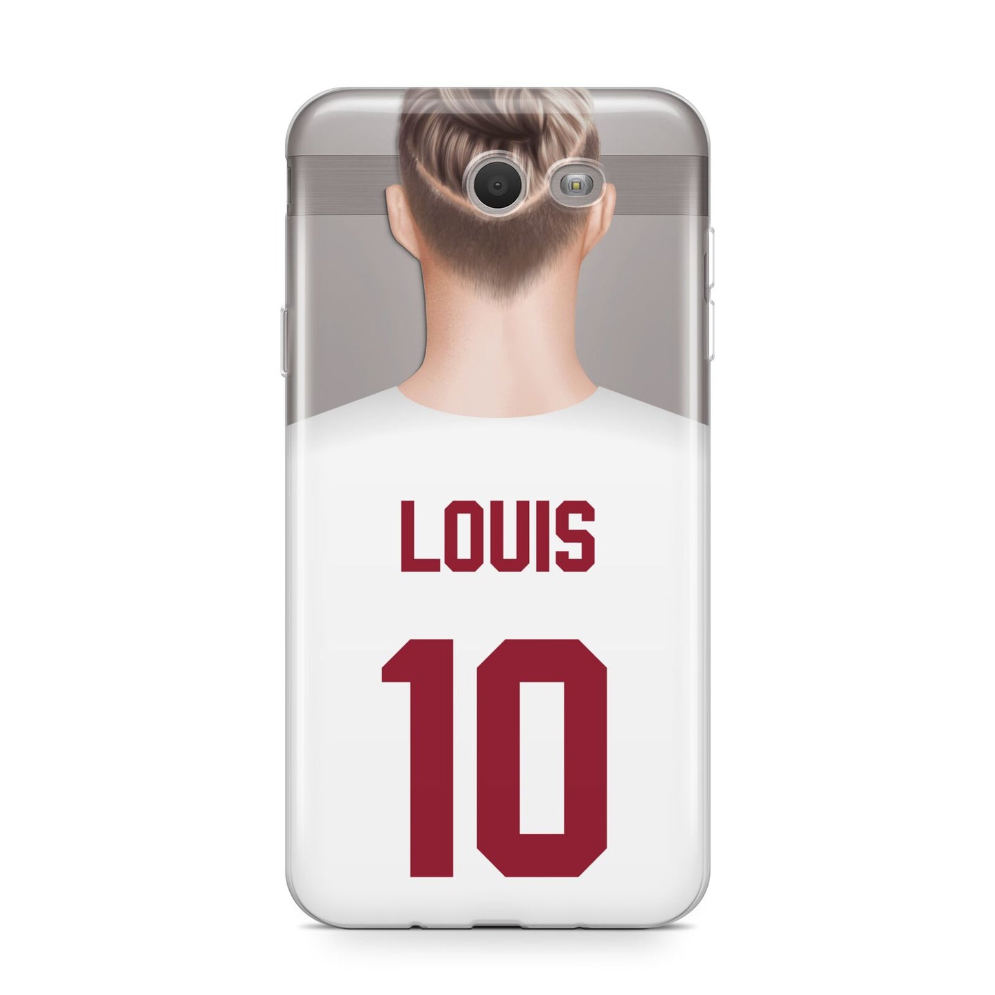 Personalised Football Shirt Samsung Galaxy J7 2017 Case