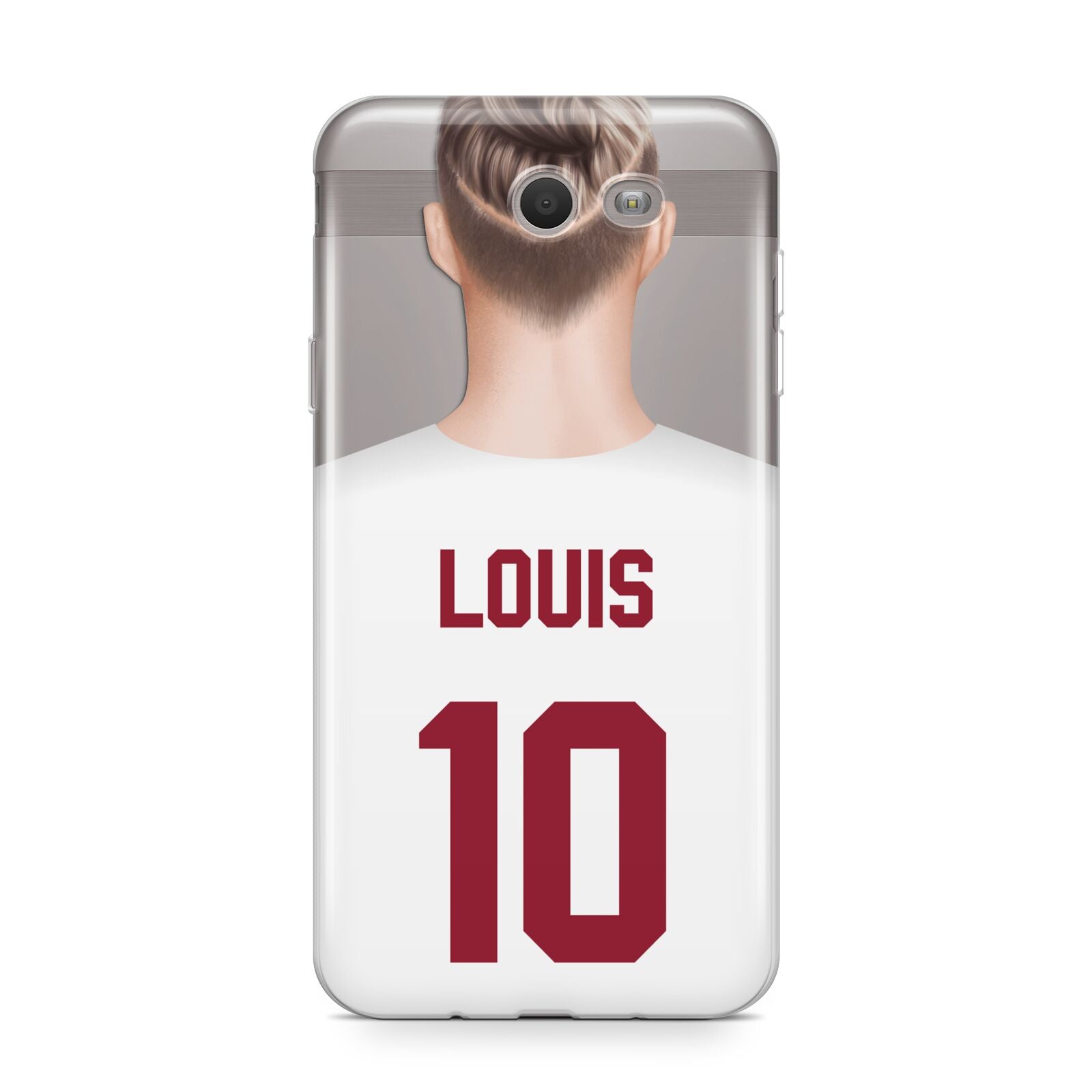 Personalised Football Shirt Samsung Galaxy J7 2017 Case