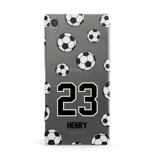 Personalised Football Sony Xperia Case